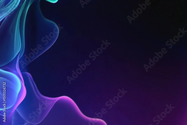 Obraz Colored Witch Smoke Overlays with Mystical Fog Effects, Ethereal Color Transitions, and Magical Texture Patterns – Enchanting Design for Fantasy and Creative Projects