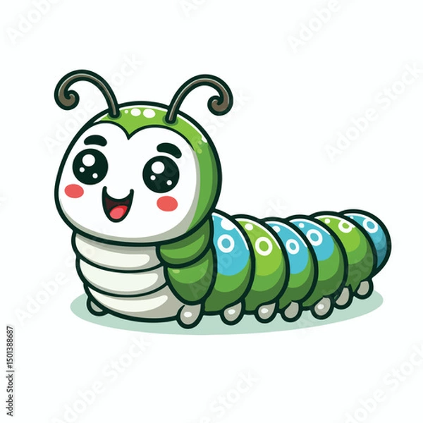 Fototapeta Vector Cartoon Ulat