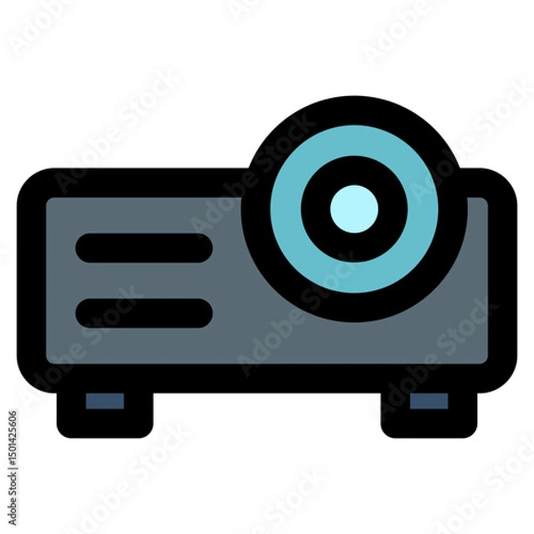 Obraz Projector Icon Element For Design