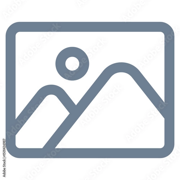 Fototapeta Gallery Icon Element For Design