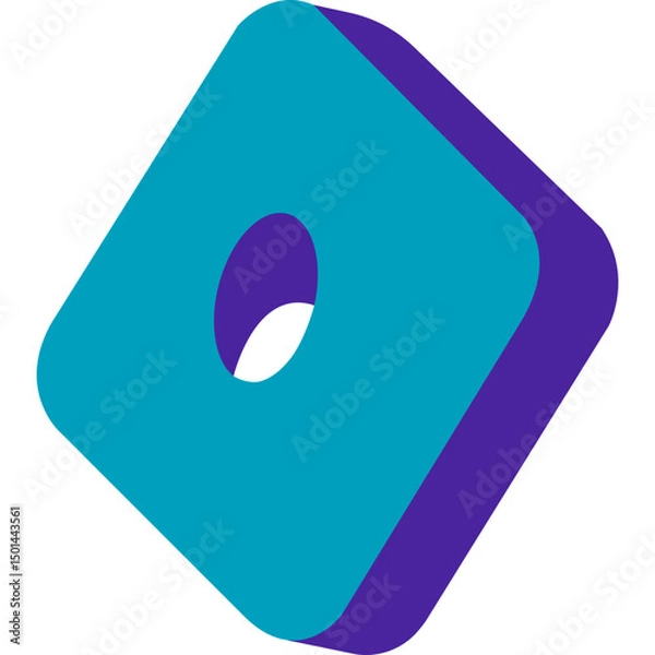 Fototapeta Retro Geometric Shape Element