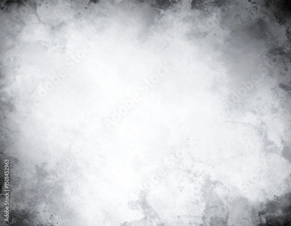 Fototapeta abstract textured black and white background