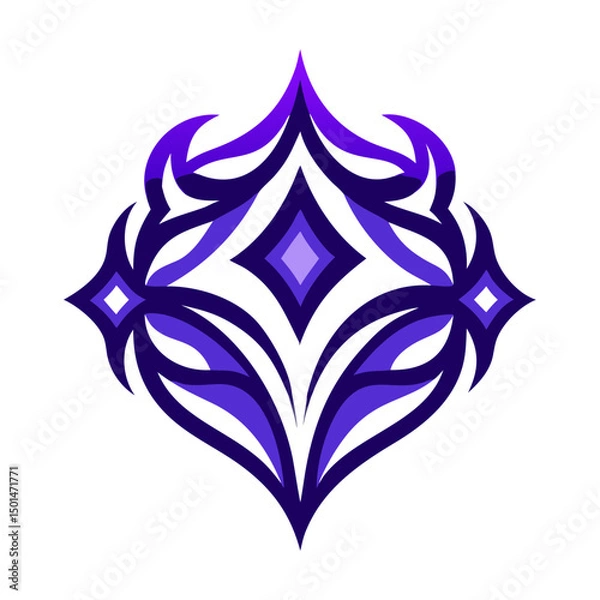 Fototapeta abstract  flower logo 