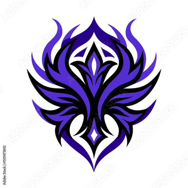 Fototapeta abstract  flower logo 