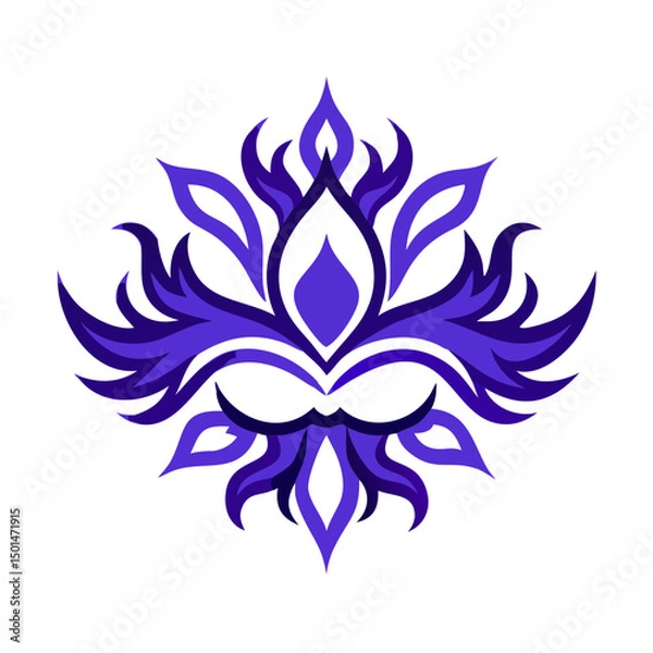 Fototapeta abstract  flower logo 