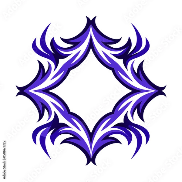 Fototapeta abstract  flower logo 