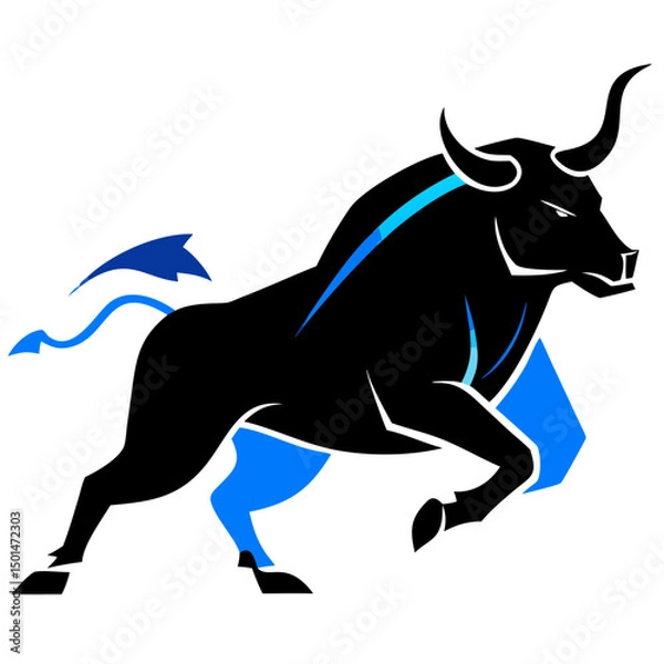 Fototapeta Bull logo 