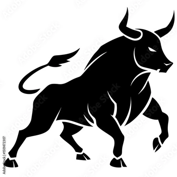 Fototapeta Bull logo 