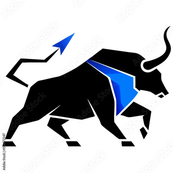 Fototapeta Bull logo 