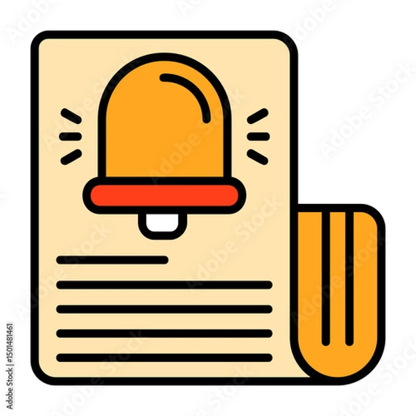 Obraz Reminder Colorful Icon