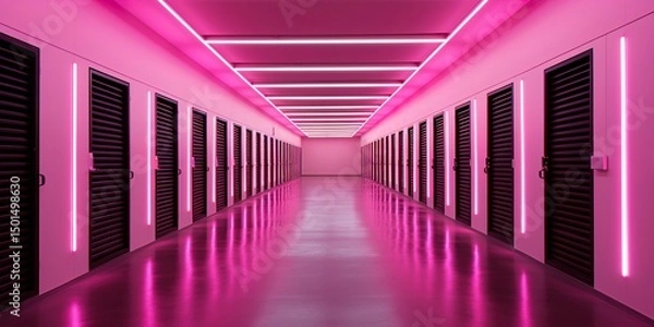 Fototapeta abstract 3d tunnel