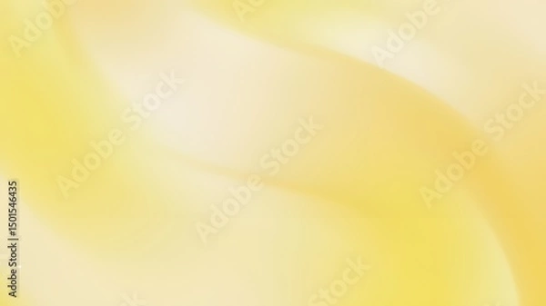 Obraz Soft, pale yellow abstract design.