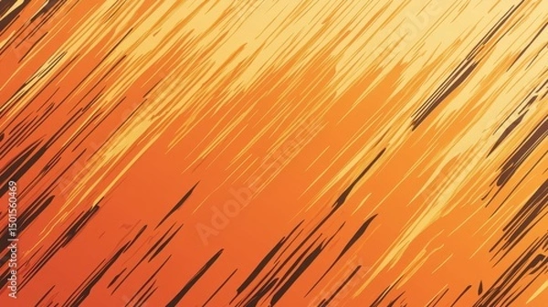 Obraz Abstract background featuring orange yellow and brown slanted lines