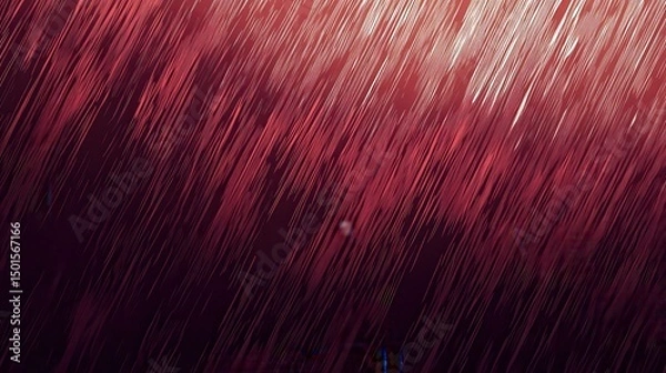 Obraz Abstract representation shows diagonal lines in shades of red