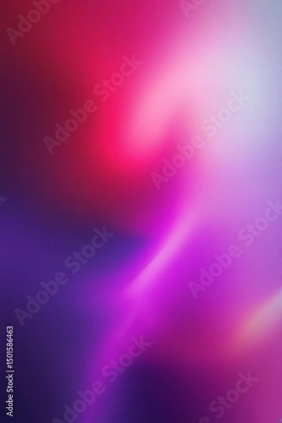 Fototapeta Vibrant Gradient Abstract Background in Pink and Purple Tones