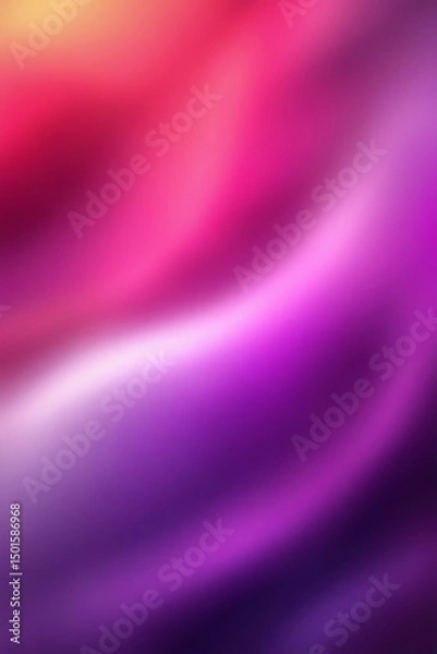 Fototapeta Vibrant Gradient Abstract Background in Pink and Purple Tones