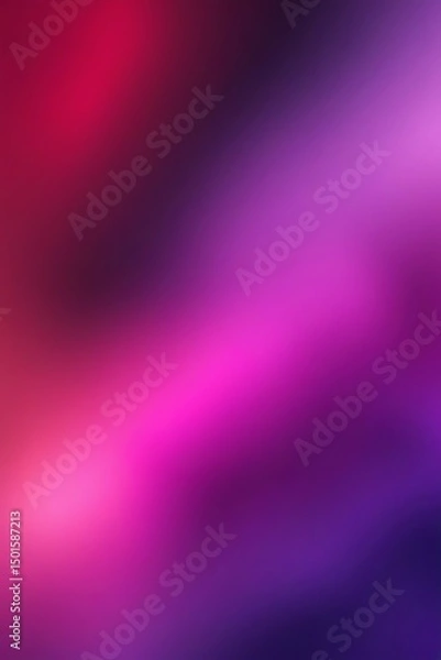 Fototapeta Vibrant Gradient Abstract Background in Pink and Purple Tones