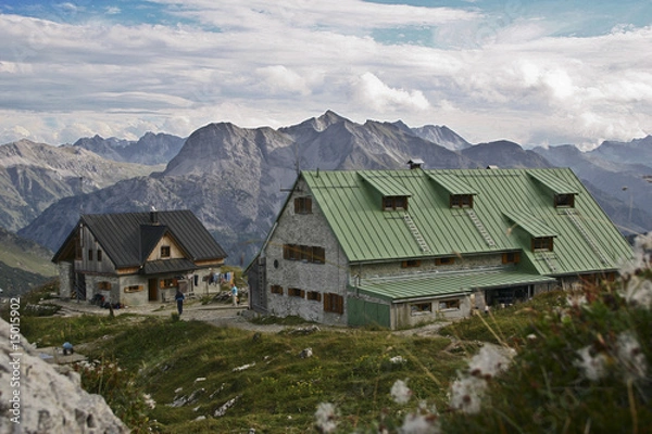 Obraz Alpenhütte