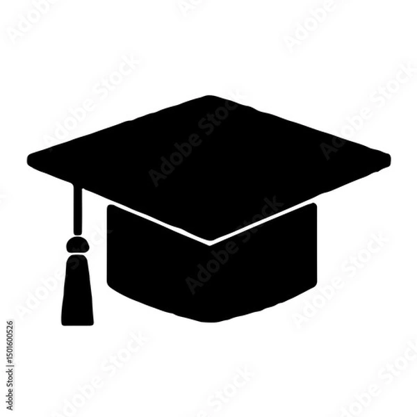 Obraz graduation cap icon