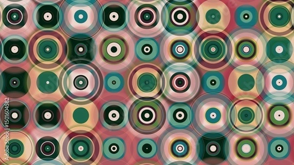 Fototapeta circle motif, circle pattern, symmetrical, circle lines, wall wallpaper, HD