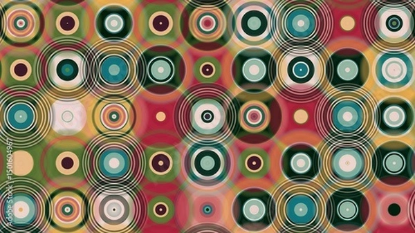 Fototapeta circle motif, circle pattern, symmetrical, circle lines, wall wallpaper, HD