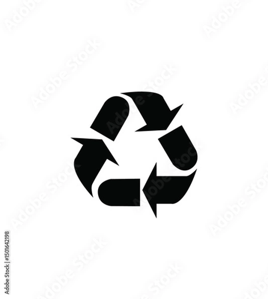 Obraz vector recycle symbol