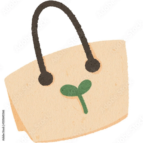 Obraz cardboard box with a label