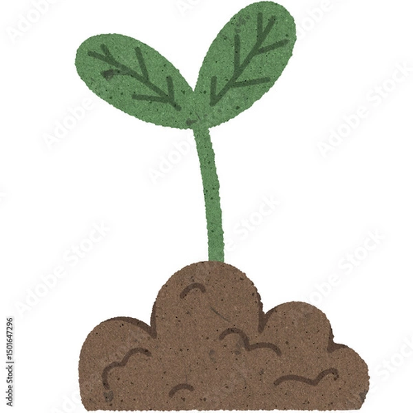 Obraz heart shaped green tree