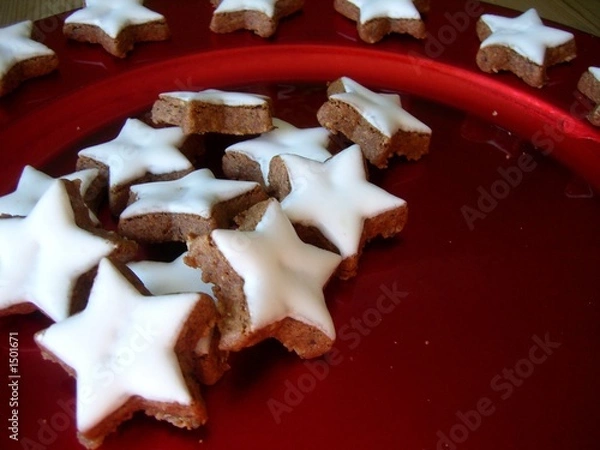 Fototapeta weihnachtsgebäck