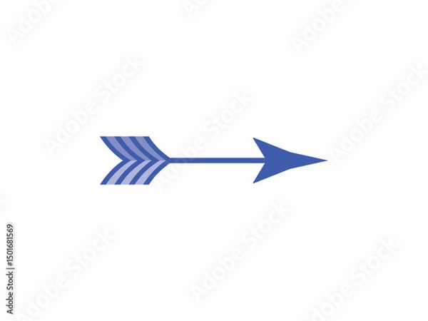 Fototapeta Arrow icons and illustration design 