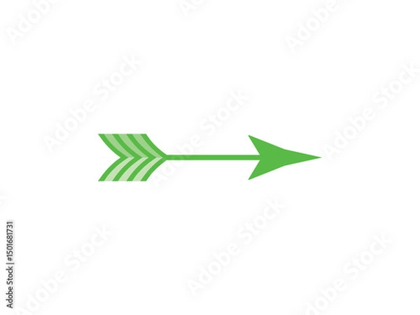 Fototapeta Arrow icons and illustration design 