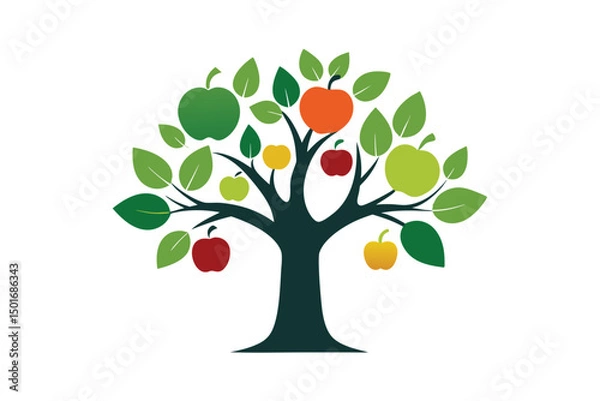 Obraz tree with fruits