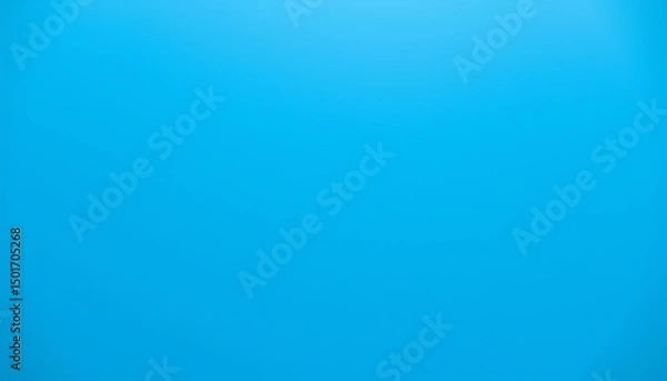 Fototapeta Light blue sky paper texture design with hand-drawn abstract bubbles