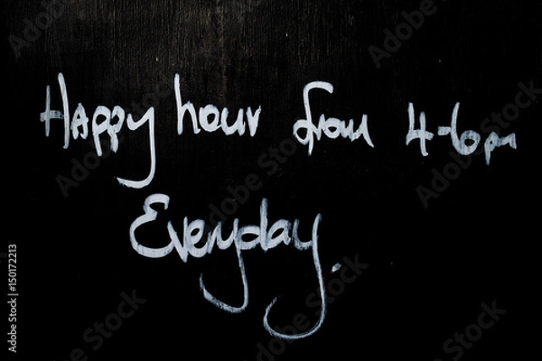 Fototapeta Happy hour 
