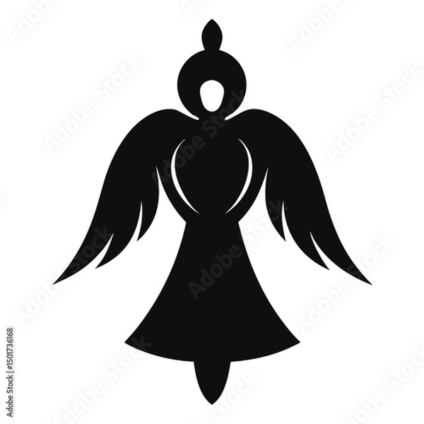 Fototapeta angel with heart