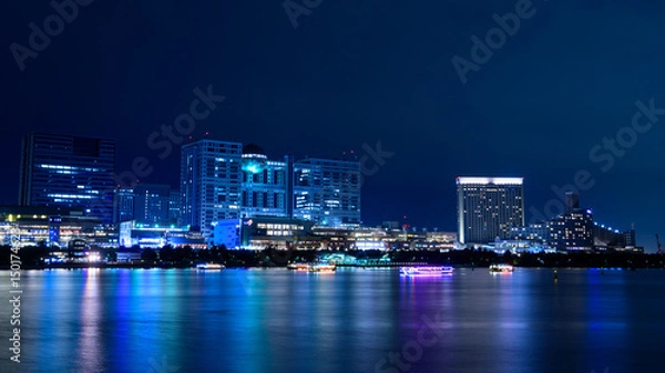Fototapeta 東京　お台場の夜景
