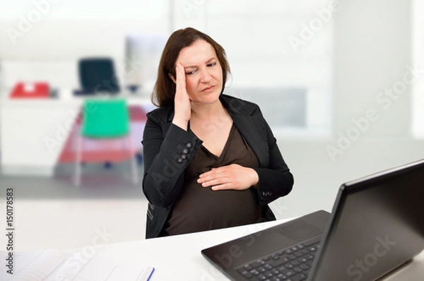 Obraz Pain in the office