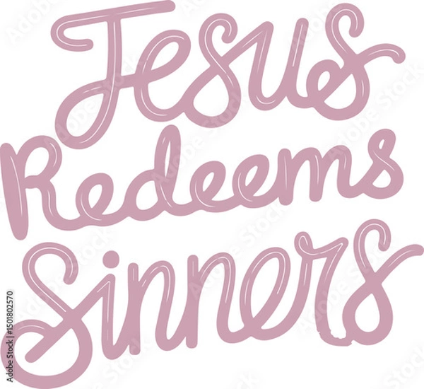 Obraz Jesus Redeems Sinners.