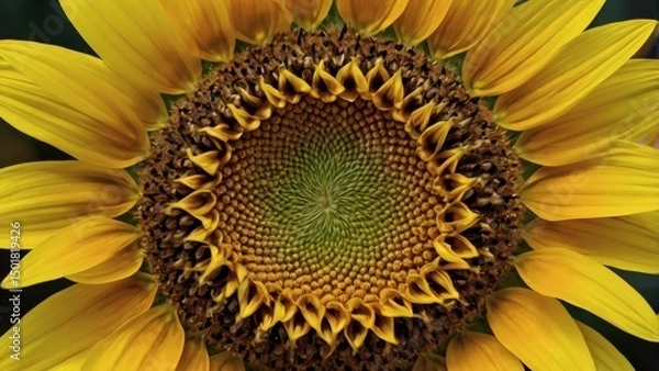 Obraz sunflower close up