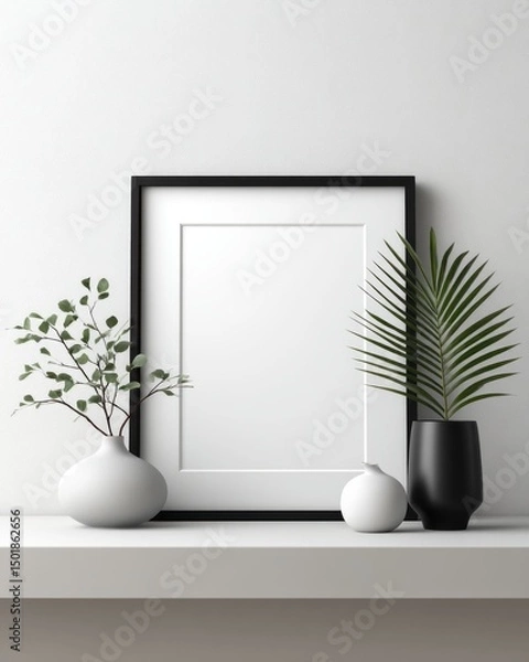 Obraz Wooden Frame mockup