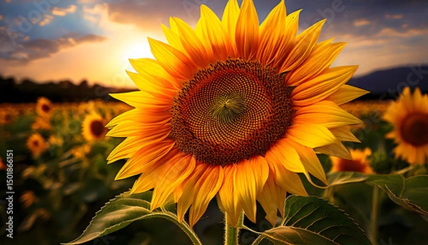 Obraz sunflower in the sun