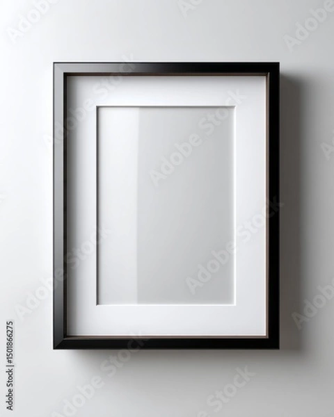 Obraz Wooden Frame mockup