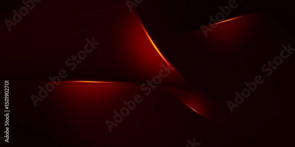 Fototapeta Dark red background. Abstract dark background with shining red light. Luxury background concept.