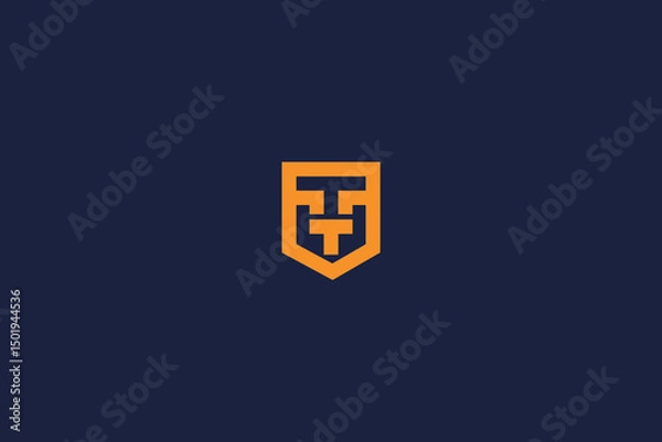 Obraz letter tt logo icon design template with vector inspiration logo