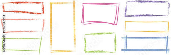 Fototapeta Vector illustration of a chalk-style speech bubble on a textured background. Hand-drawn doodle design, perfect for retro labels, bar menus, cocktail promotions, party invitations, or creative communic