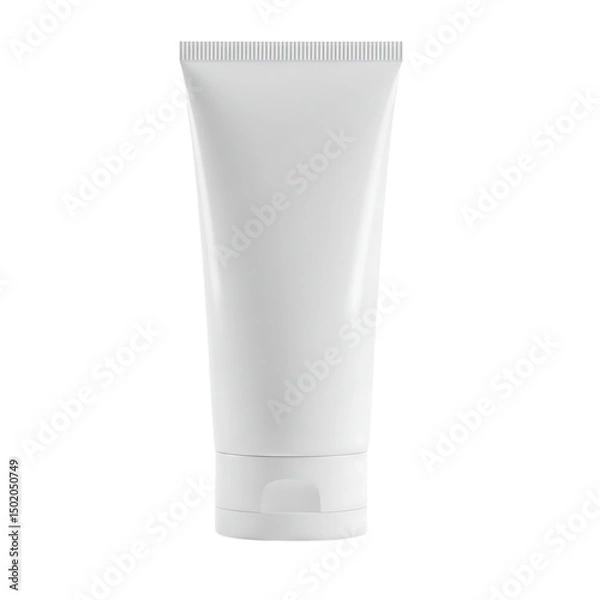 Fototapeta Cosmetic tube mockup for cream or lotion