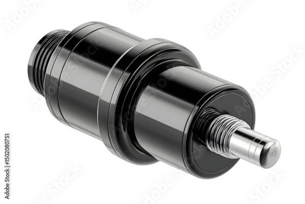Fototapeta Precisionengineered Mechanical Component with Sleek Design and Metallic Finish for Industrial