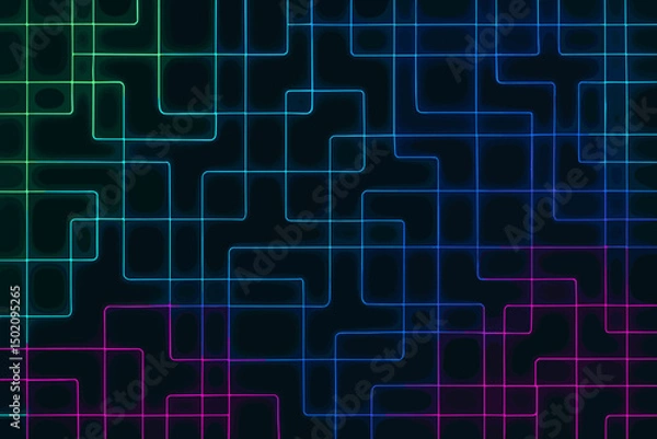 Obraz abstract blue background