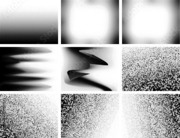 Obraz Abstract halftone background dots a background vector illustration