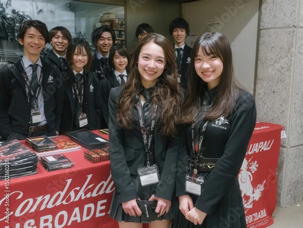 Fototapeta イベントスタッフ